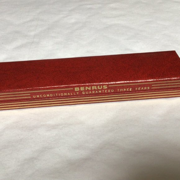 Benrus - Vintage elegant ladies gold watch with box - Picture 8 of 11